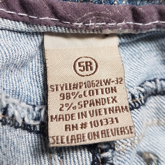 Refuge Lightwash Flare Jeans - Picture 5 of 9